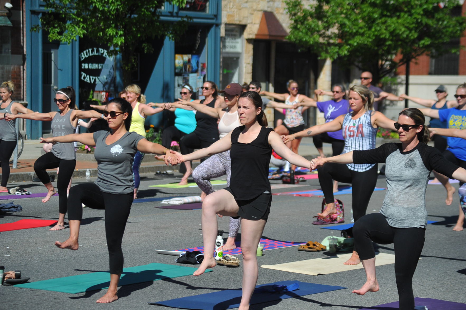 Yoga on Glen Street